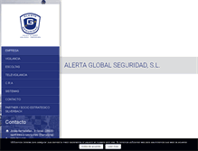 Tablet Screenshot of alertaglobalseguridad.com